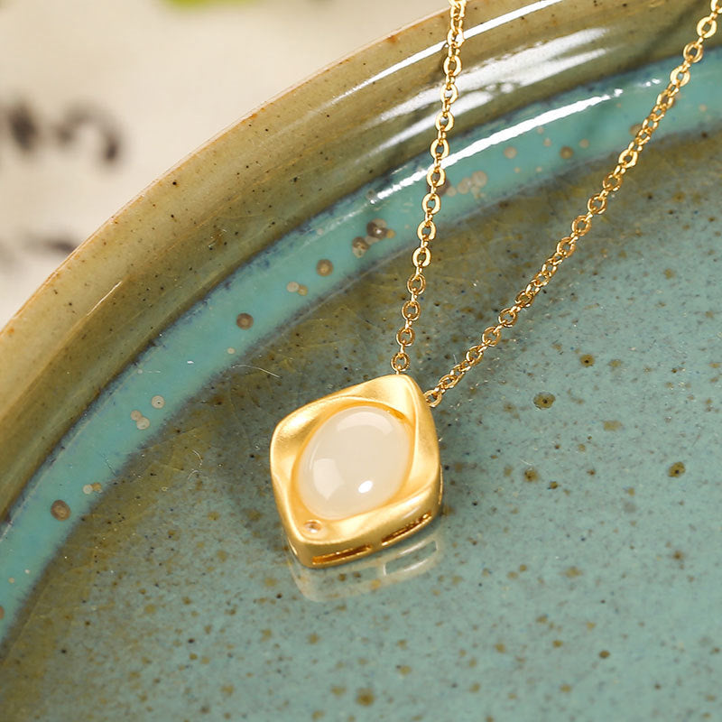 Parallel Space • Agate Necklace