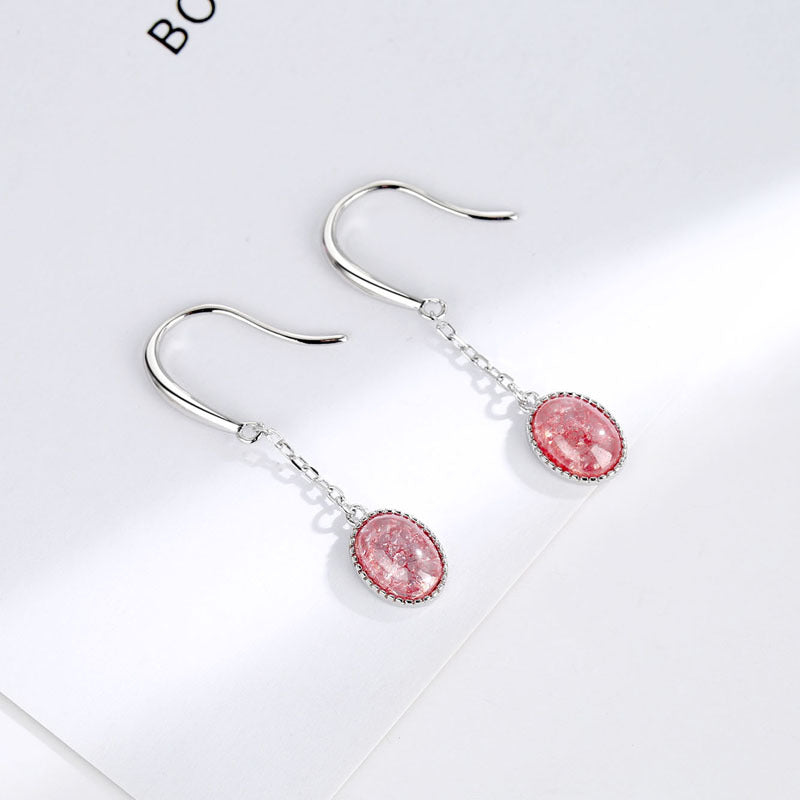 Ice Flower • Crystal Earrings