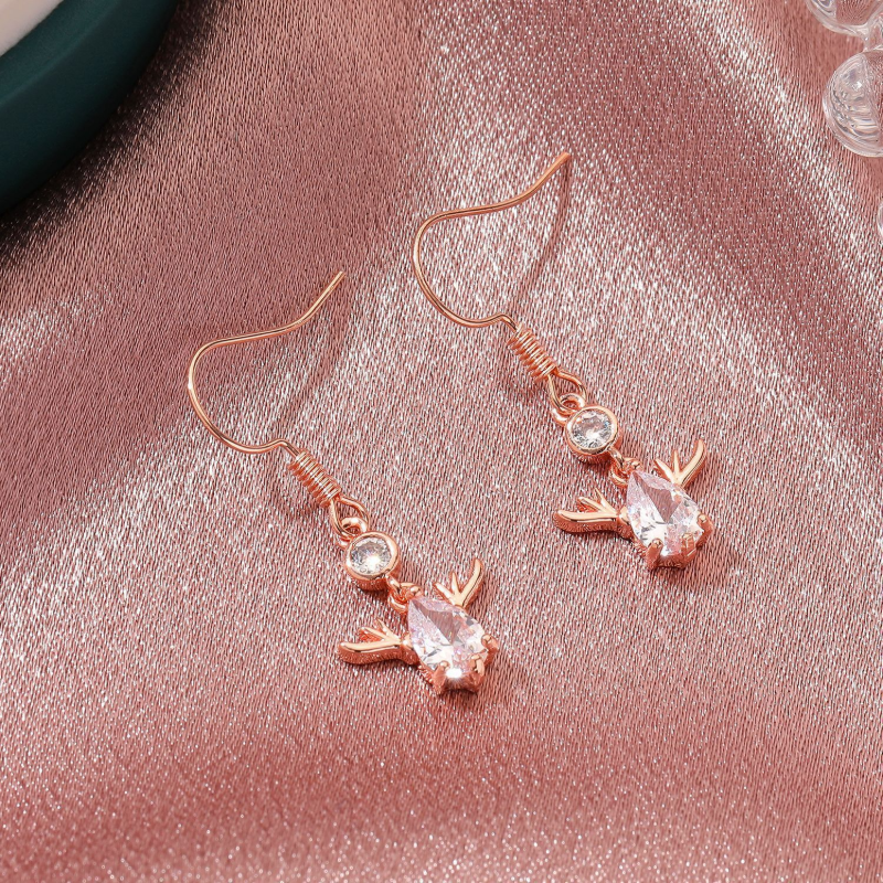 Crystal Fawn Earrings