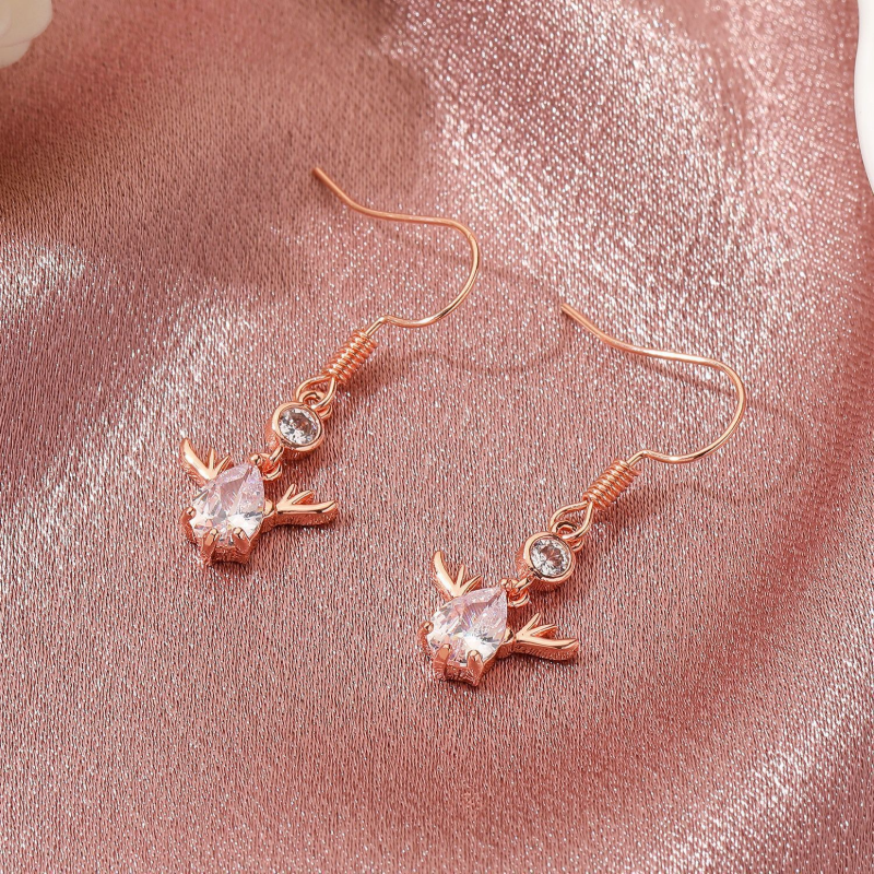 Crystal Fawn Earrings