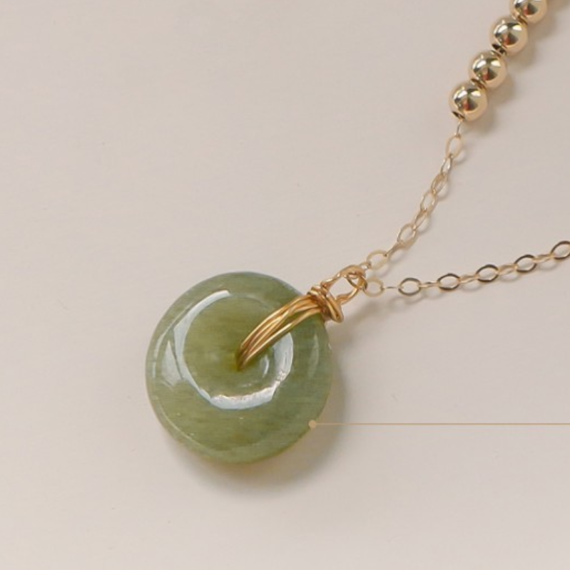 Peace • Jade Agate Necklace