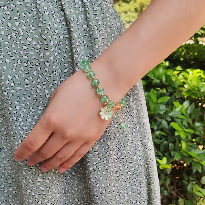 Sun Flower • Crystal Bracelet