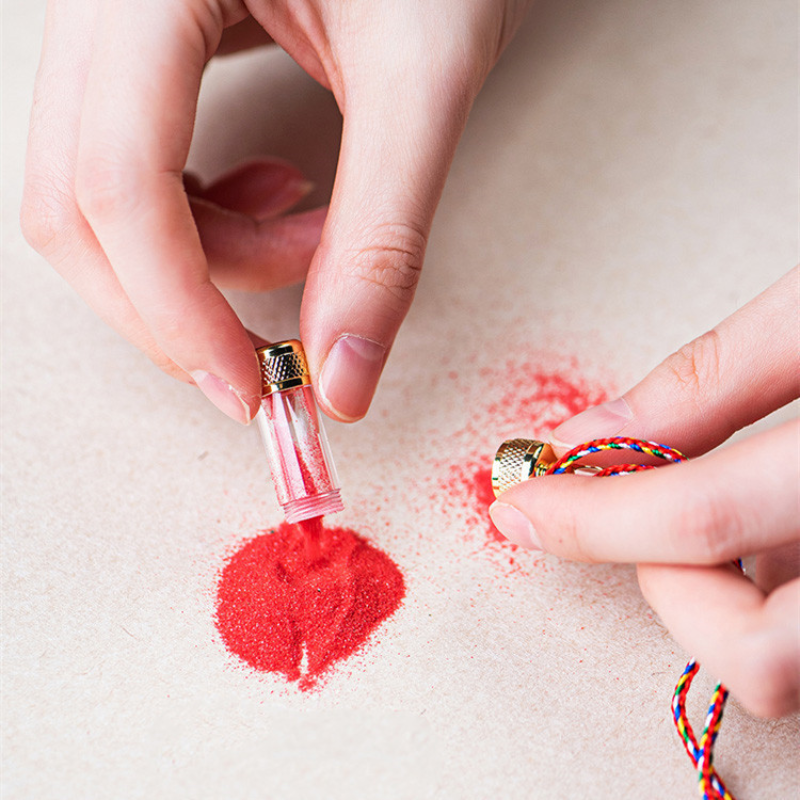 Cinnabar pendant Necklace
