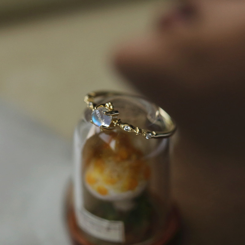 "Sunshine Girl" Moonstone Ring