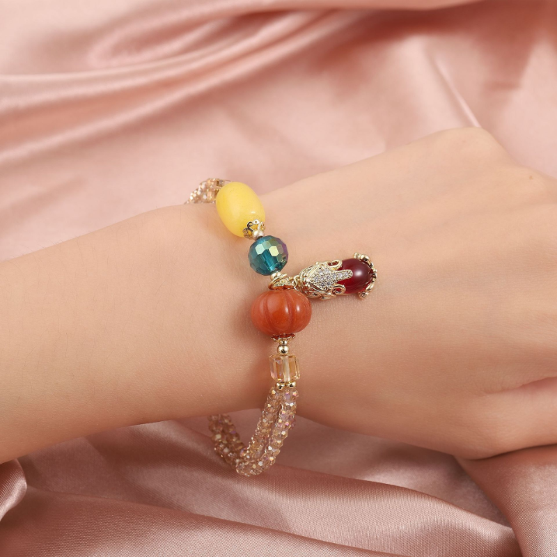 PiYao • Trio Tourmaline Crystal Bracelet