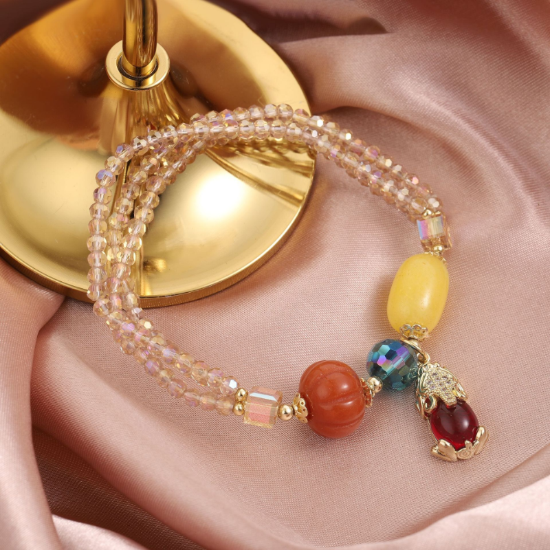 PiYao • Trio Tourmaline Crystal Bracelet