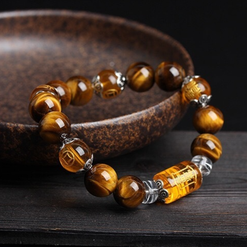 Fortune • Tiger Eye & Citrine Bracelet