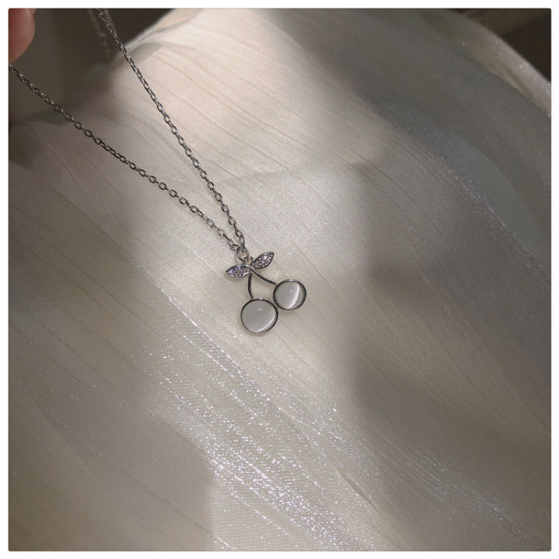 Cherry • Opal necklace