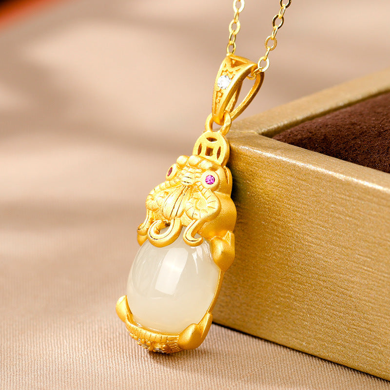 PiYao agate necklace