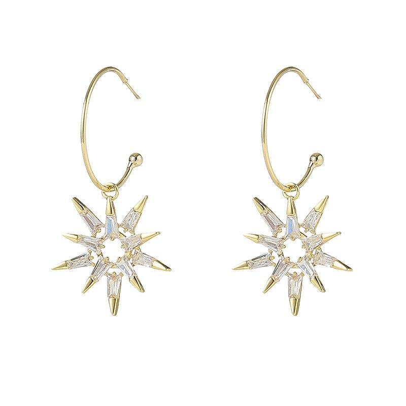 'Make A Wish' Crystal Star Earrings
