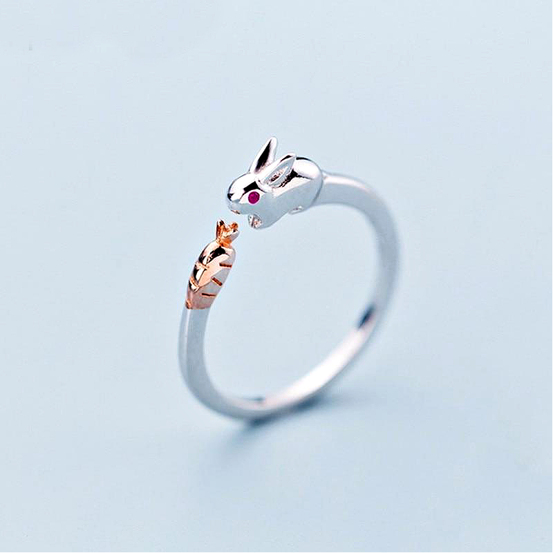 Rabbit & Carrot Ring
