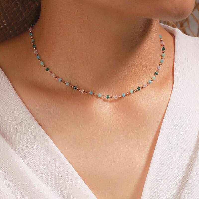 Pacific Teal Necklace