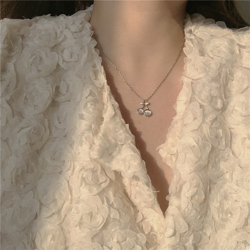 Cherry • Opal necklace