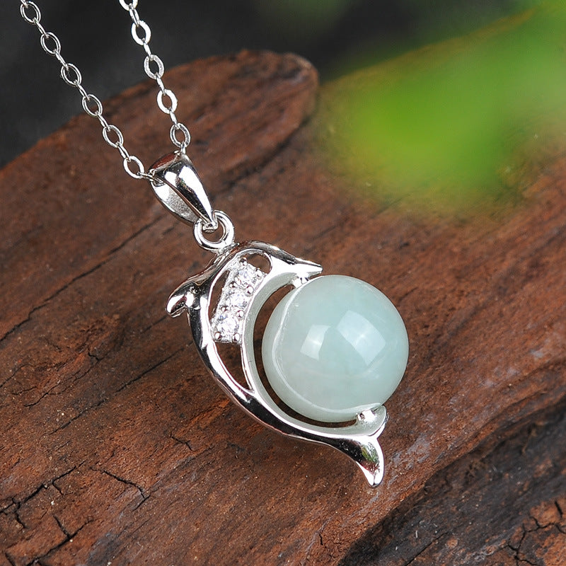 Dolphin • Lucky Bead Necklace