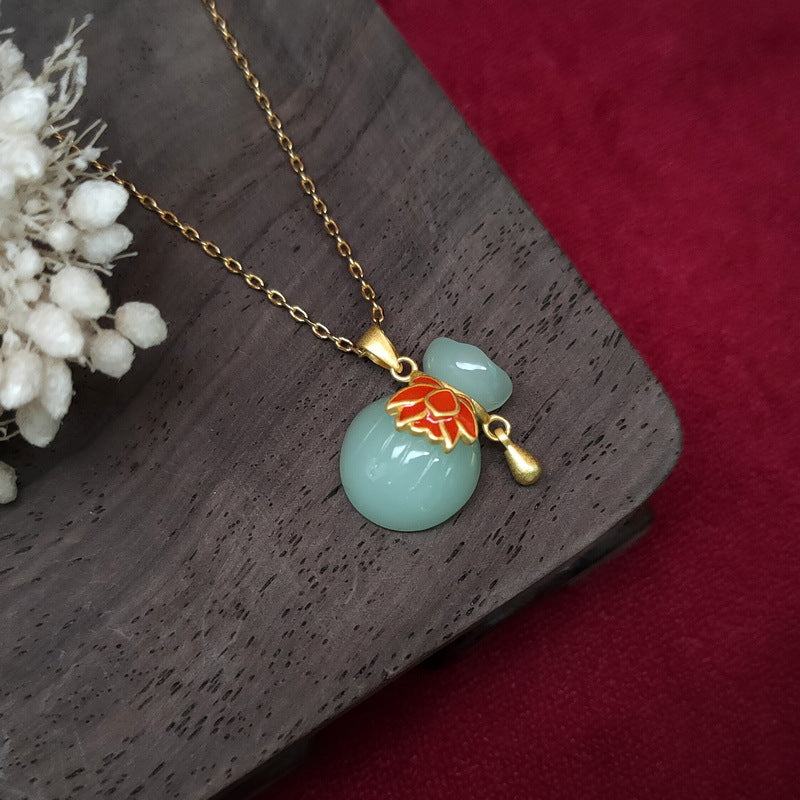 Lucky Bag • Fringe Jade Necklace