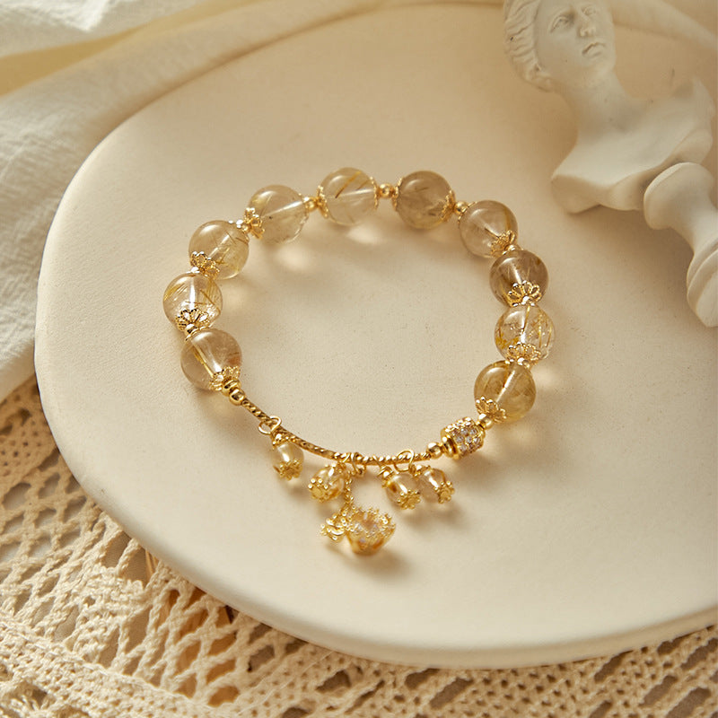 Sunshine • Natural Titanium Bracelet