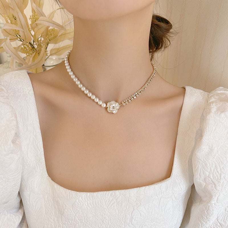 Camellia • Pearl Necklace