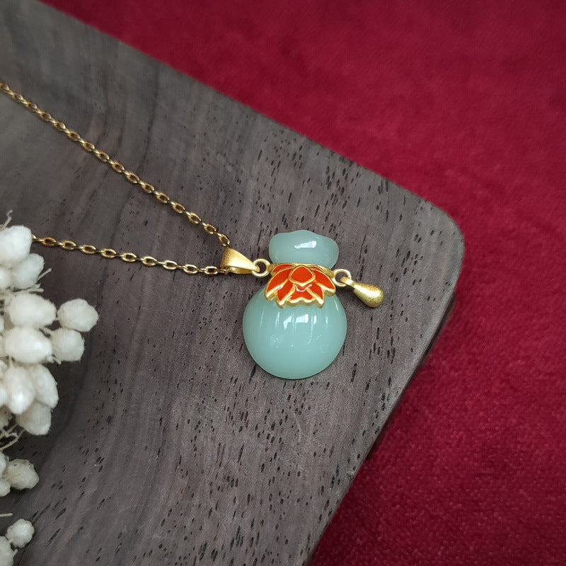 Lucky Bag • Fringe Jade Necklace