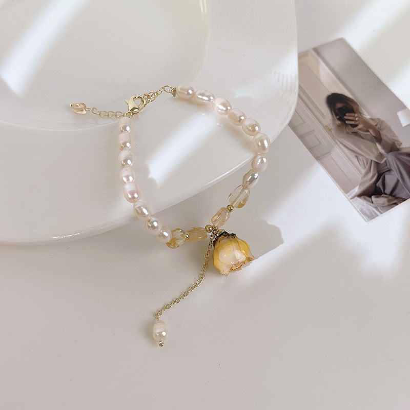 Flowers • Freshwater Pearl Bracelet