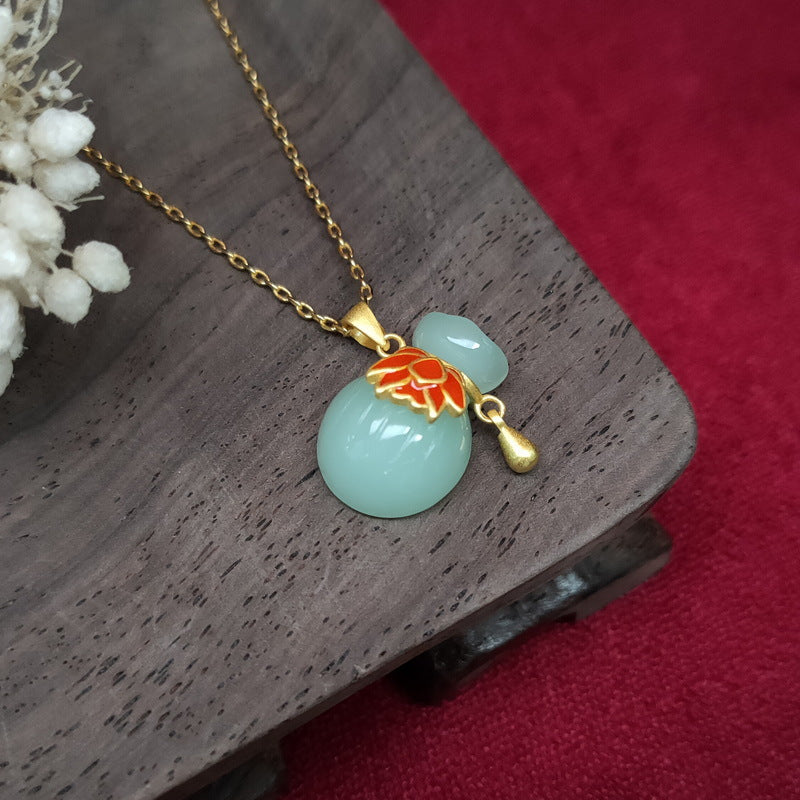 Lucky Bag • Fringe Jade Necklace