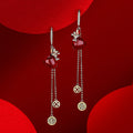 Lucky bag • Ruby earrings