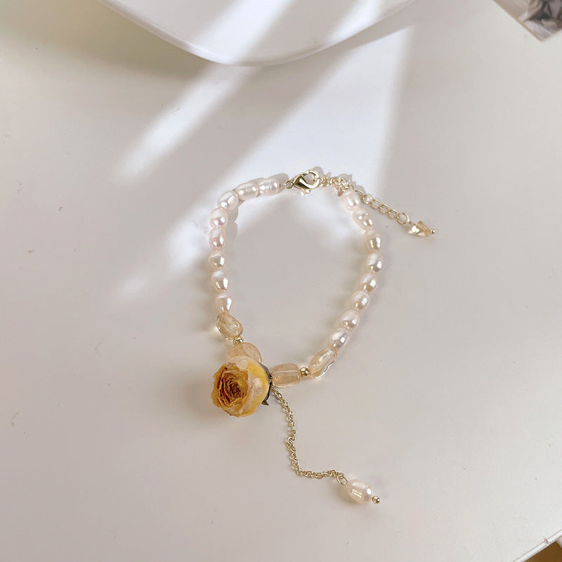 Flowers • Freshwater Pearl Bracelet