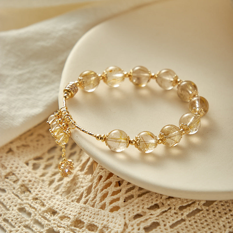 Sunshine • Natural Titanium Bracelet