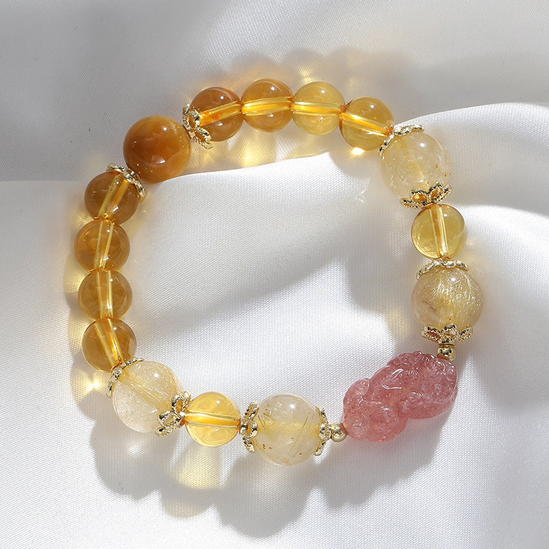 Financial Assistant • PiYao Citrine & Agate bracelet