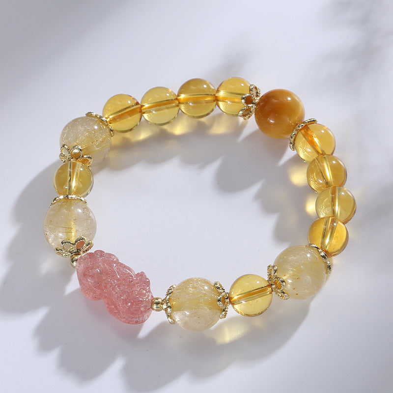 Financial Assistant • PiYao Citrine & Agate bracelet