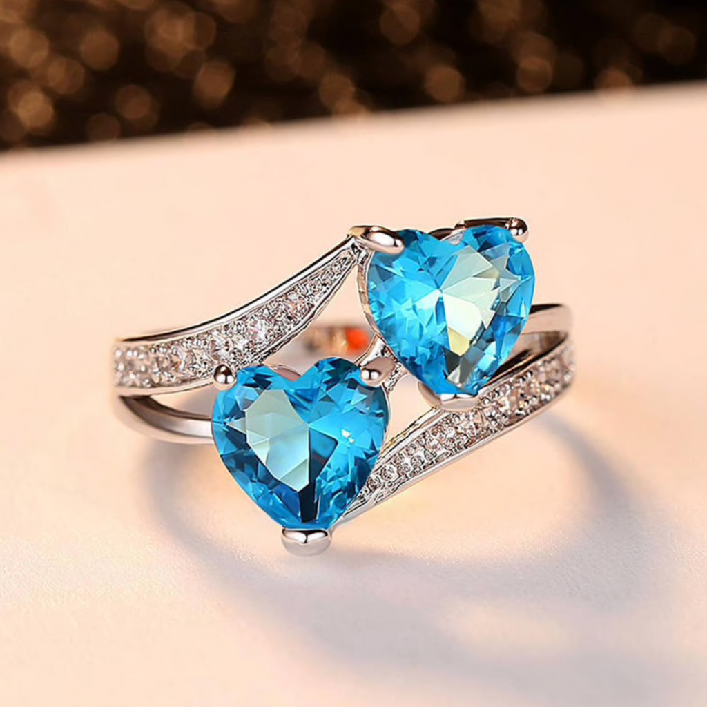 ‘Two Hearts Become One’ Ring