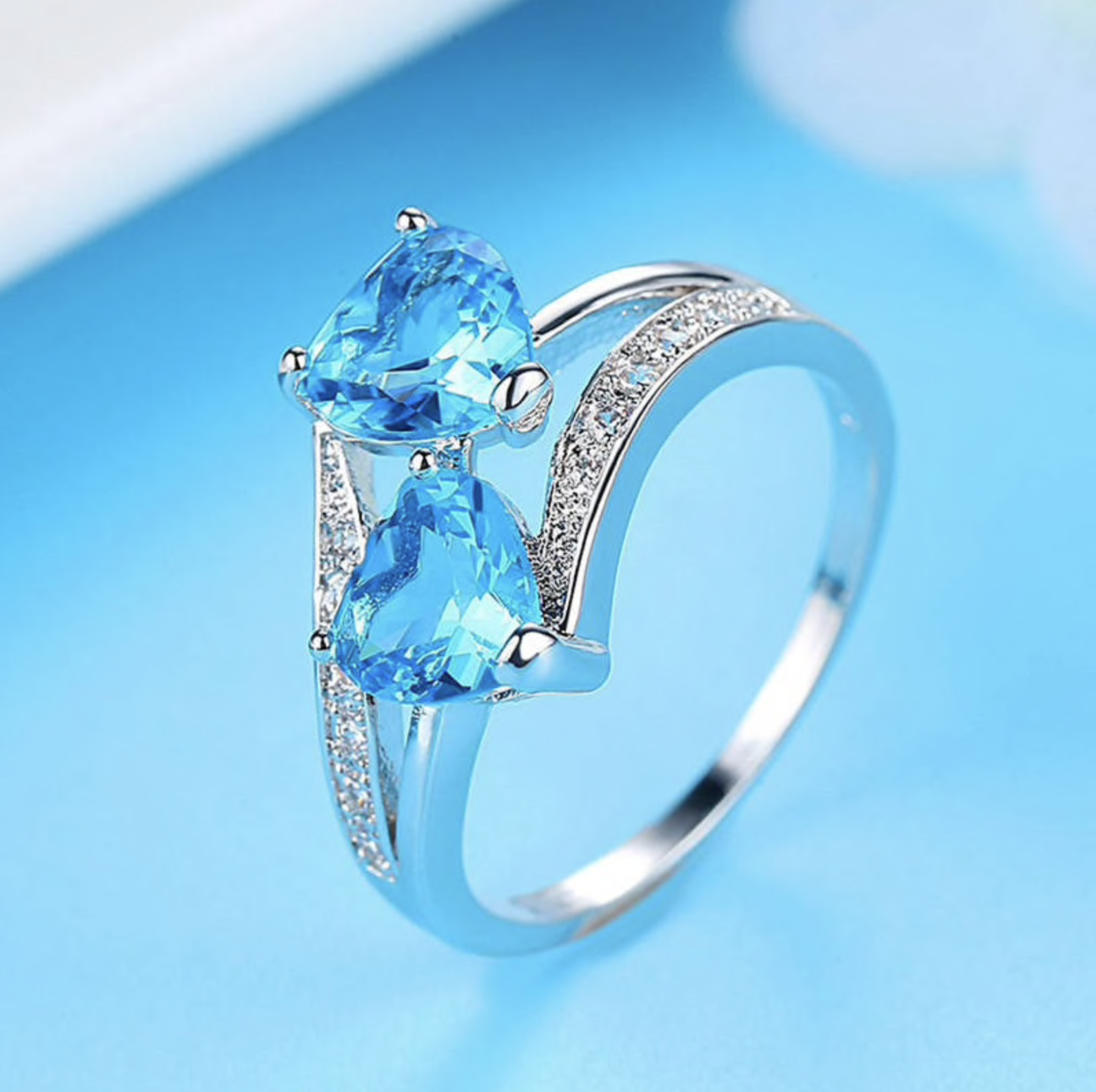 ‘Two Hearts Become One’ Ring